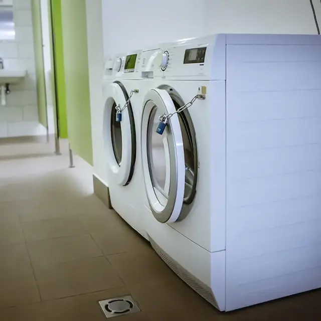 Fotografie zázemí kempu Harasov